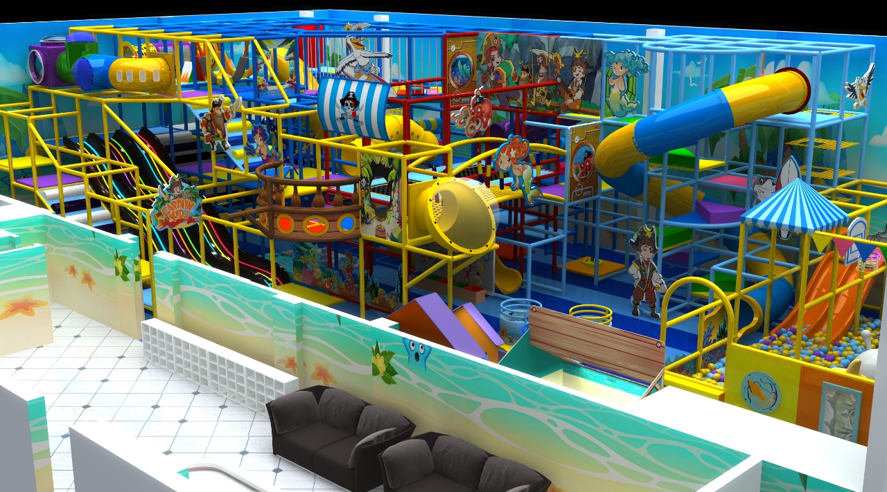 Pirate Theme Indoor Soft Play Playground
