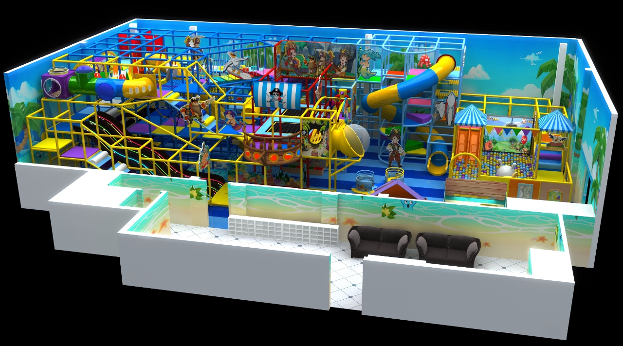 Pirate Theme Indoor Soft Play Playground