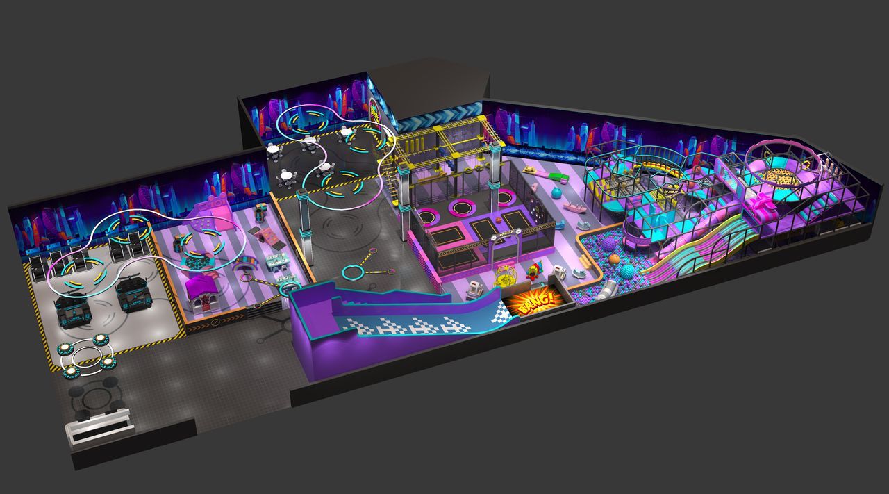 Soft Play Apparatus – Futuristic Indoor Playground Solution
