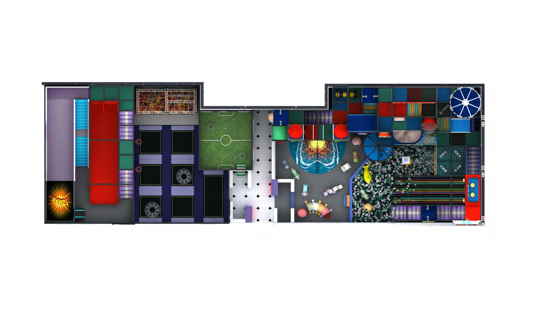 Custom Commercial Indoor Playground Equipment Solution